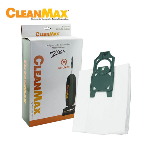 CleanMax HEPA ZM-800 Bags (CLH-6) - 6 Pack