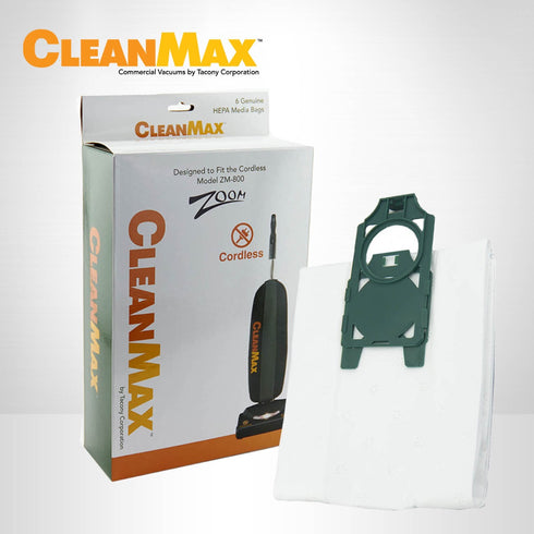 CleanMax HEPA ZM-800 Bags (CLH-6) - 6 Pack