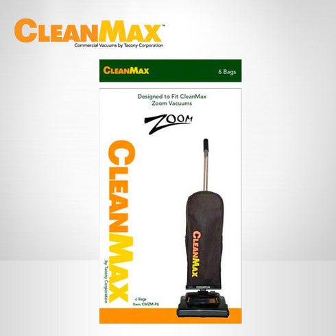 CleanMax Paper Zoom Series Bags (CMZM-P6) 6 - Pack