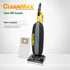 CleanMax Zoom Lightweight Upright With Squeegee Vacuum (ZM-700)