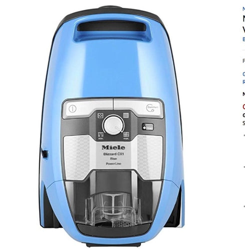 Miele Blizzard CX1 Turbo Team Bagless Canister Vacuum Cleaner