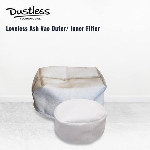 Dustless Ash Vacuum Filter Pack