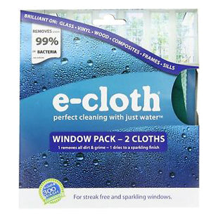 e-Cloth Window Cleaning Microfiber Cloth Pack