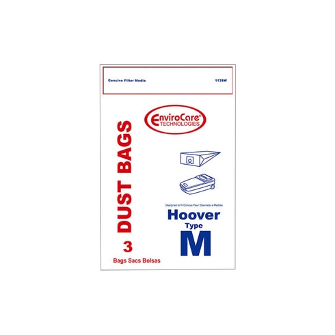 EnviroCare Hoover M Bags (3pk)