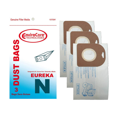 EnviroCare Eureka N Vacuum Bags – 3 Pack