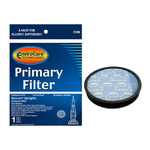 EnviroCare Hoover F286 WindTunnel Primary Exhaust Filter