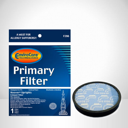 EnviroCare Hoover F286 WindTunnel Primary Exhaust Filter