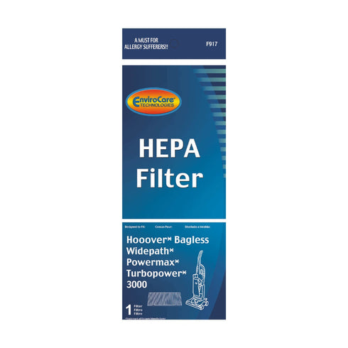 EnviroCare Hoover F917 HEPA Vacuum Filter