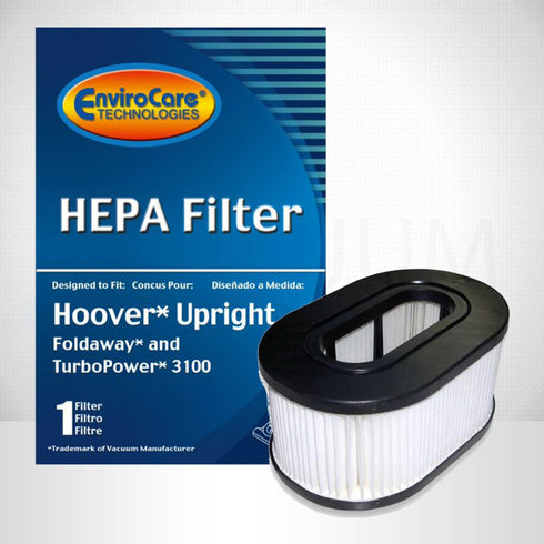 EnviroCare Hoover HEPA Filter for Upright Foldaway and TurboPower 3100 Vacuums - F924