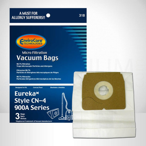 EnviroCare Eureka Series 900A CN-4 Vacuum Bags – 3 Pack
