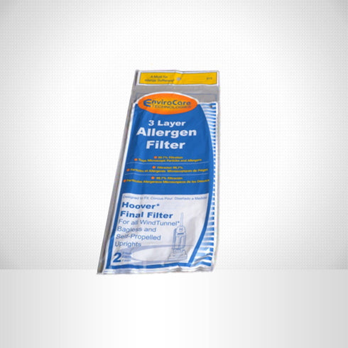 Hoover WindTunnel and Self-Propelled Vacuum Cleaner Final Filter - 2 Pack (F915)