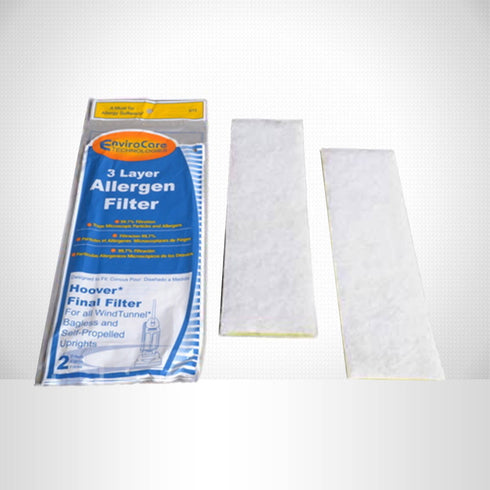 Hoover WindTunnel and Self-Propelled Vacuum Cleaner Final Filter - 2 Pack (F915)