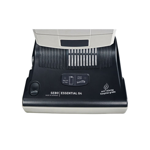SEBO Essential G4 Upright Vacuum Cleaner 90406AM (Gray)