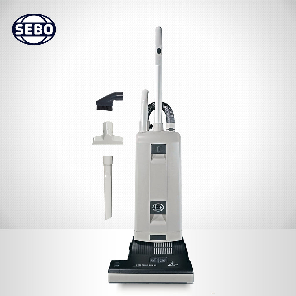SEBO Essential G5 Upright Vacuum Cleaner 90407AM (Gray)