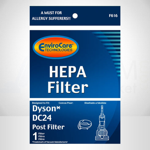 EnviroCare Dyson Replacement Post Motor Vacuum Filter for DC24 (F616)