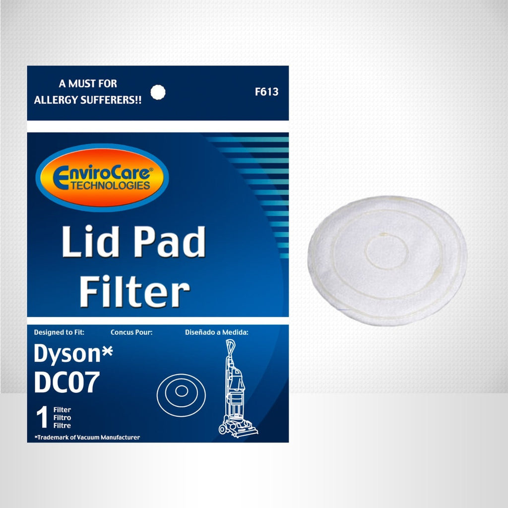 Dyson EnviroCare DC07 Replacement Post Motor Upright Lid Filter