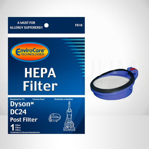 EnviroCare Dyson Replacement Post Motor Vacuum Filter for DC24 (F616)