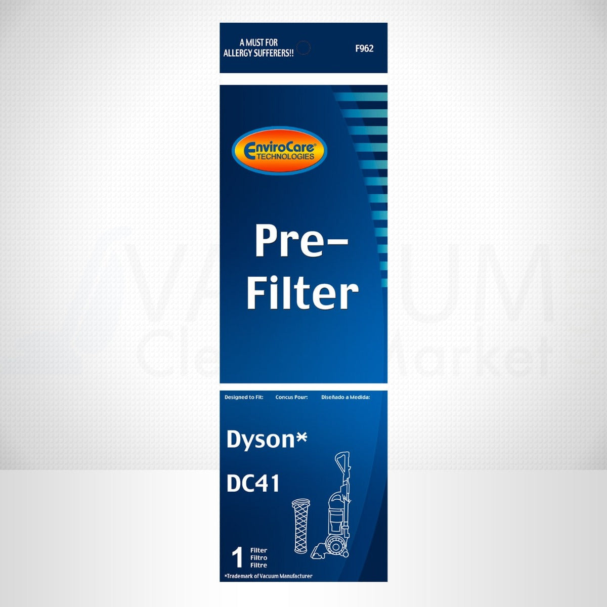 EnviroCare Dyson Replacement Pre Motor Vacuum Filter for DC41