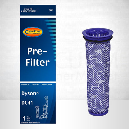 EnviroCare Dyson Replacement Pre Motor Vacuum Filter for DC41, 46, 65, 66, UP13, UP 20