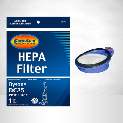 EnviroCare Dyson Replacement Post Motor Vacuum Filter for DC25 (F978)