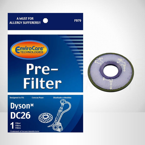 EnviroCare Dyson Replacement Pre Motor Vacuum Filter for DC26 (F979)