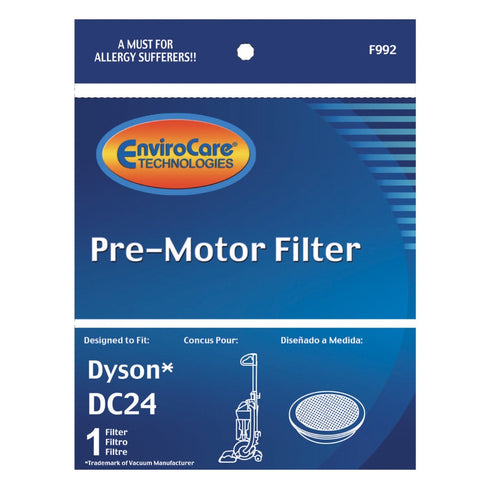EnviroCare Dyson Replacement Pre Motor Vacuum Filter for DC24 (F992)