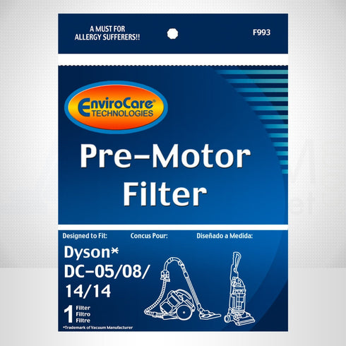 EnviroCare Dyson Replacement Pre Motor Vacuum Filter for DC05 DC08 DC14 DC15