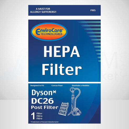 EnviroCare Dyson Replacement Post Motor Vacuum Filter for DC26 (F995)