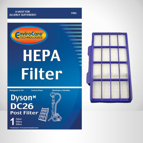 EnviroCare Dyson Replacement Post Motor Vacuum Filter for DC26 (F995)
