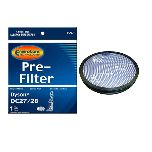 EnviroCare Dyson Replacement Pre Motor Vacuum Filter for DC27 DC28 (F997)