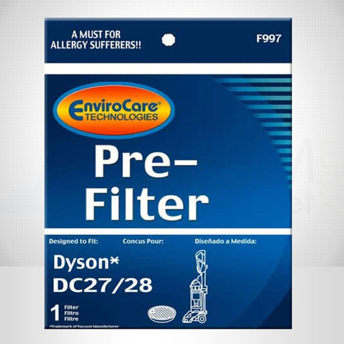EnviroCare Dyson Replacement Pre Motor Vacuum Filter for DC27 DC28 (F997)