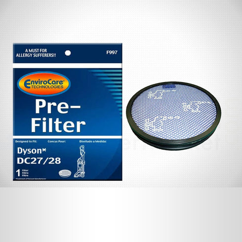EnviroCare Dyson Replacement Pre Motor Vacuum Filter for DC27 DC28 (F997)