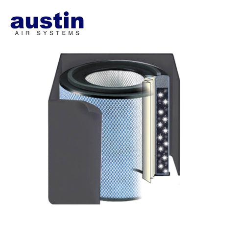 Austin Air Standard FR450A Healthmate Plus Replacement Air Purifier Filter (Black)