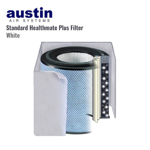 Austin Air Standard FR450B Healthmate Plus Replacement Air Purifier Filter (White)
