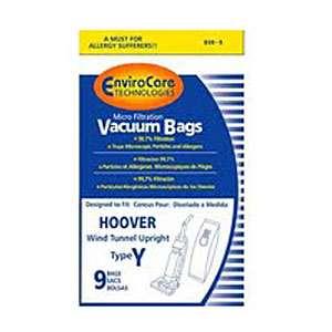 Hoover Y Bags (9pk) EnviroCare