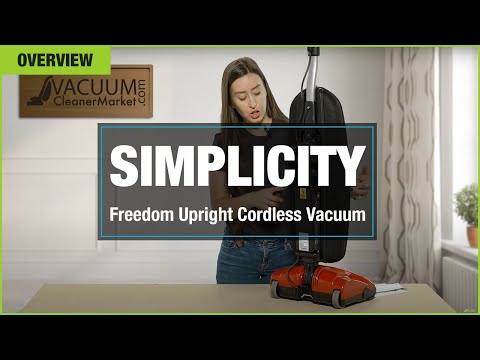 Simplicity Freedom (S10CV-4) Upright Cordless Vacuum Cleaner