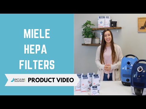 Miele Performance Pack - 16 U AirClean 3D Vacuum Bags & 1 SF-HA30 HEPA Filter