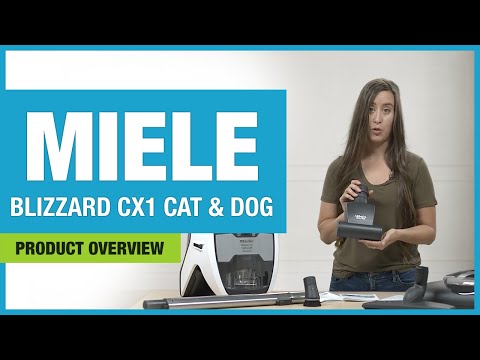 Miele Blizzard CX1 Cat & Dog Bagless Canister Vacuum Cleaner