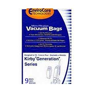 Kirby Generation 3,4,5,6 Ult G bags (9pk) EnviroCare