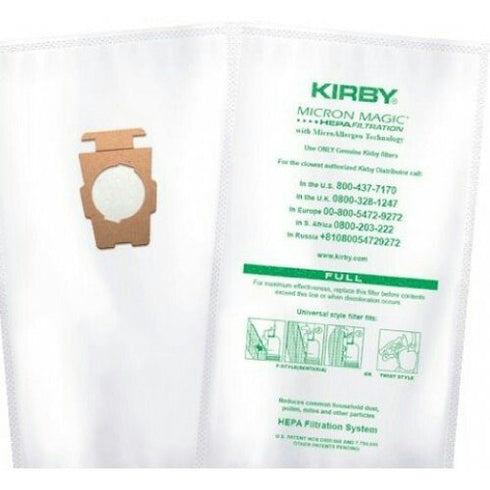 Kirby Universal Fit Cloth Vacuum Bags (6pk)