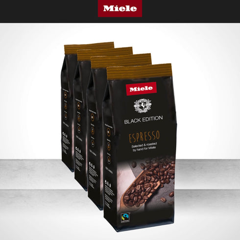 Miele Coffee Black Edition Espresso - 4 Pack