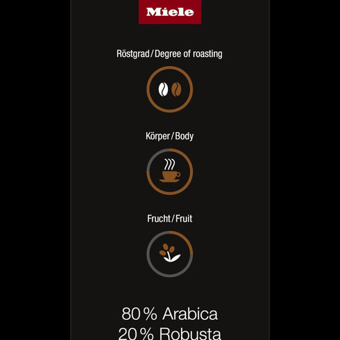 Miele Coffee Black Edition Espresso - 4 Pack