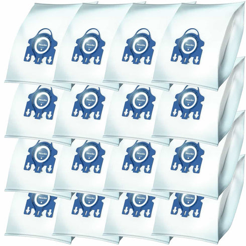 Miele Performance Pack - 16 GN AirClean 3D Vacuum Bags & 1 SF-HA30 HEPA Filter