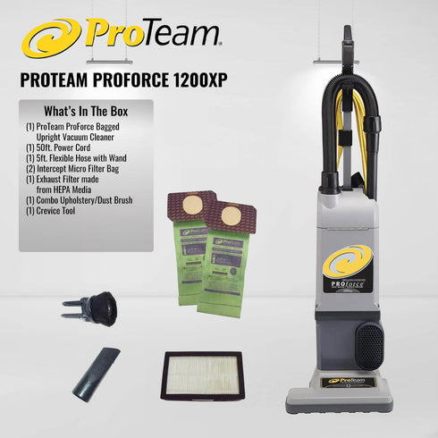 ProForce 1200XP Bagged Upright Commerical Vacuum with HEPA Filter