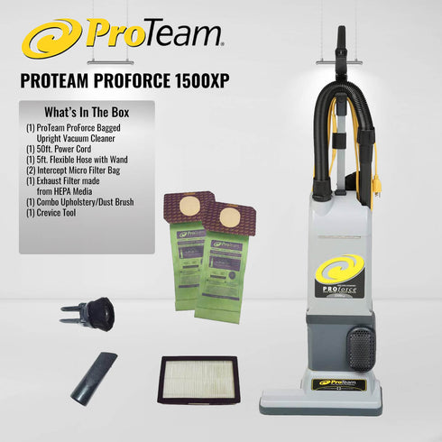 ProForce 1500XP Bagged Upright Commerical Vacuum with HEPA Filter