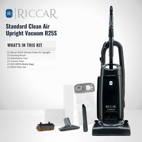 Riccar Standard Clean Air Upright Vacuum (R25S)