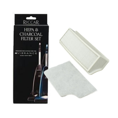 Riccar Vibrance Premium HEPA Media and Charcoal Filter Set (RVPF)