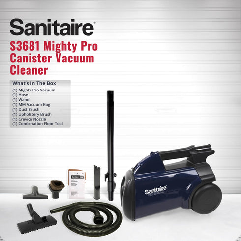 Sanitaire S3681 Mighty Pro Canister Vacuum Cleaner