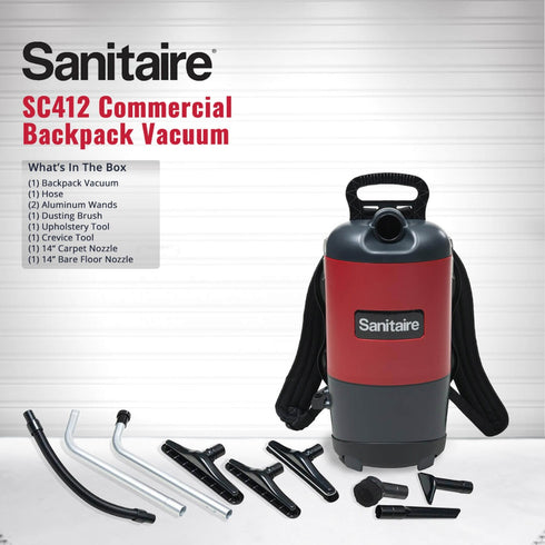 Sanitaire SC412 Commercial Backpack Vacuum