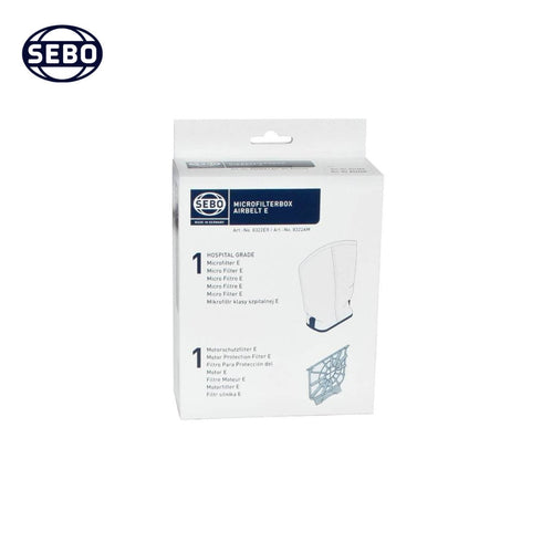 Sebo Airbelt E Series Microfilter Box Set #8322AM